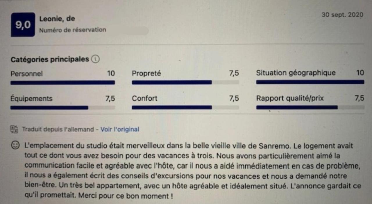 Studio Loft In The Center Sanremo For 3 People Exteriör bild