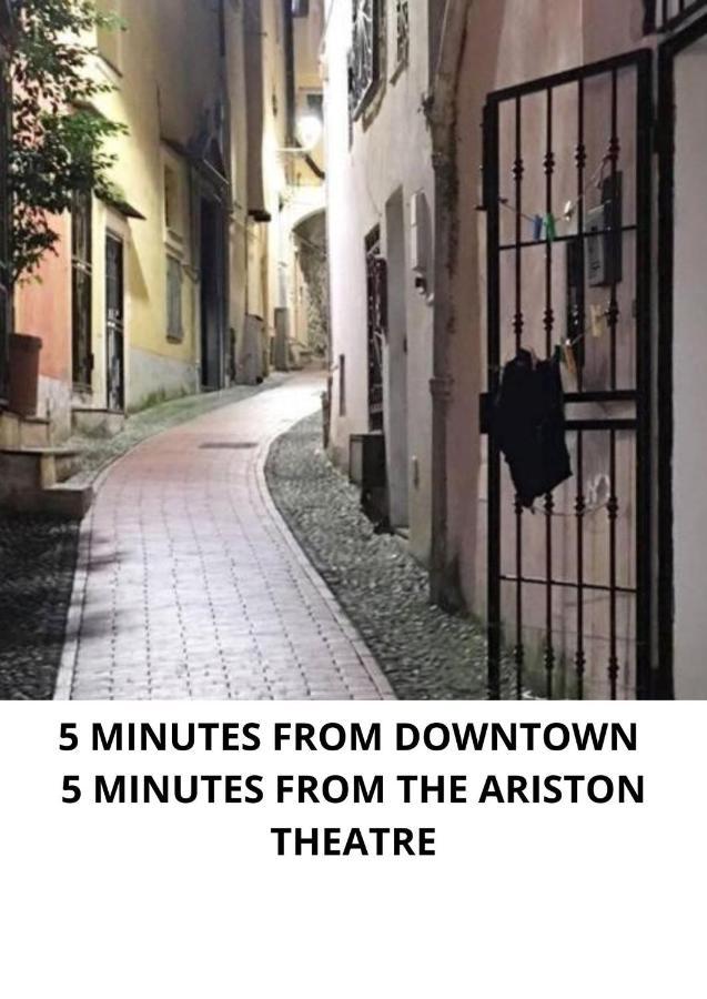 Studio Loft In The Center Sanremo For 3 People Exteriör bild
